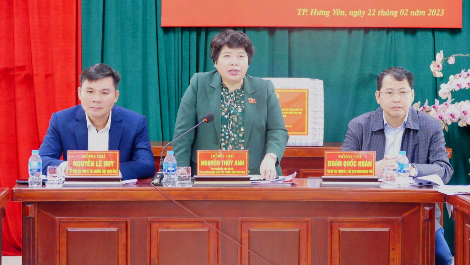 Đoàn giám sát của Quốc hội làm việc với UBND Thành phố Hưng Yên, tỉnh Hưng Yên -2